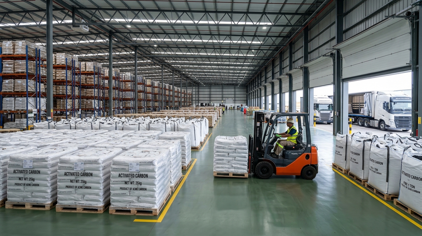 Khu lưu kho và xuất hàng được Canopy giới thiệu