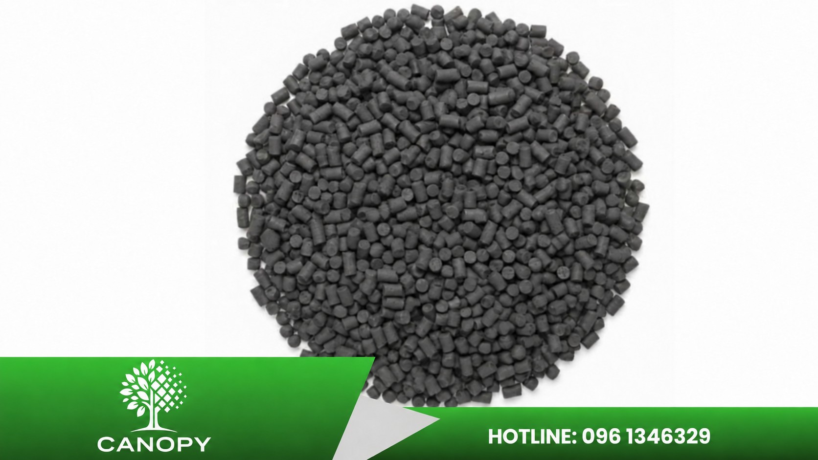 Than hoạt tính pellet dạng trụ Canopy